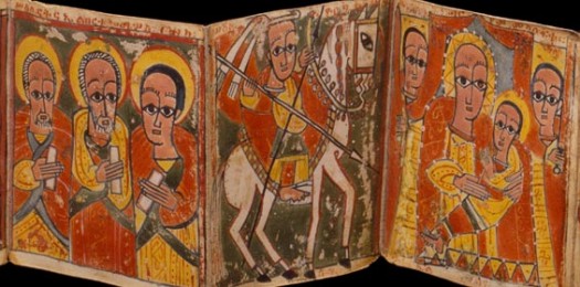 Ethiopian art detail