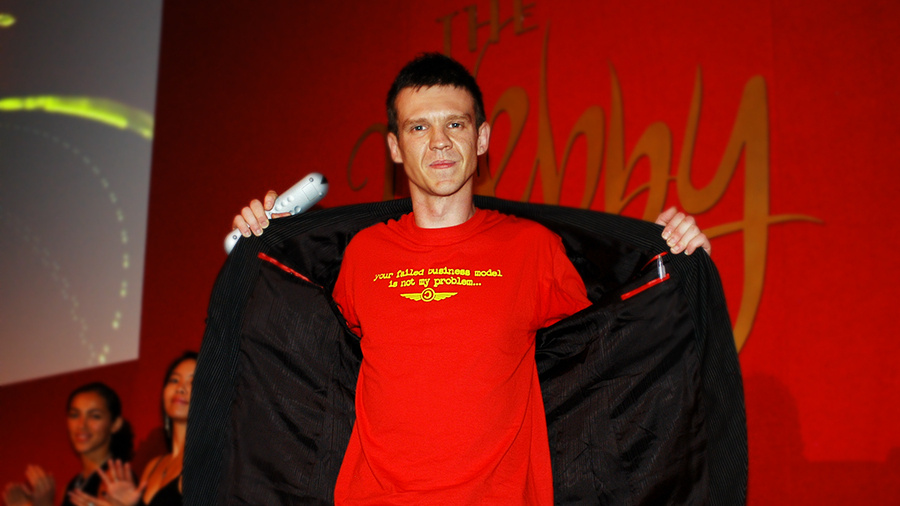 Eric Kleptone at The Webby Awards 2005